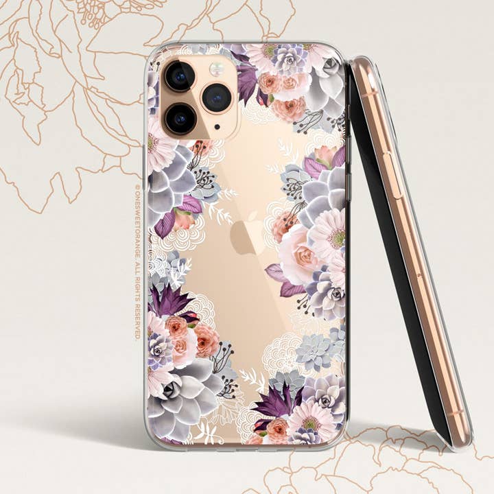 Onesweetorange - Wholesale Phone Case - Women's - iPhone Succulents Floral Case2