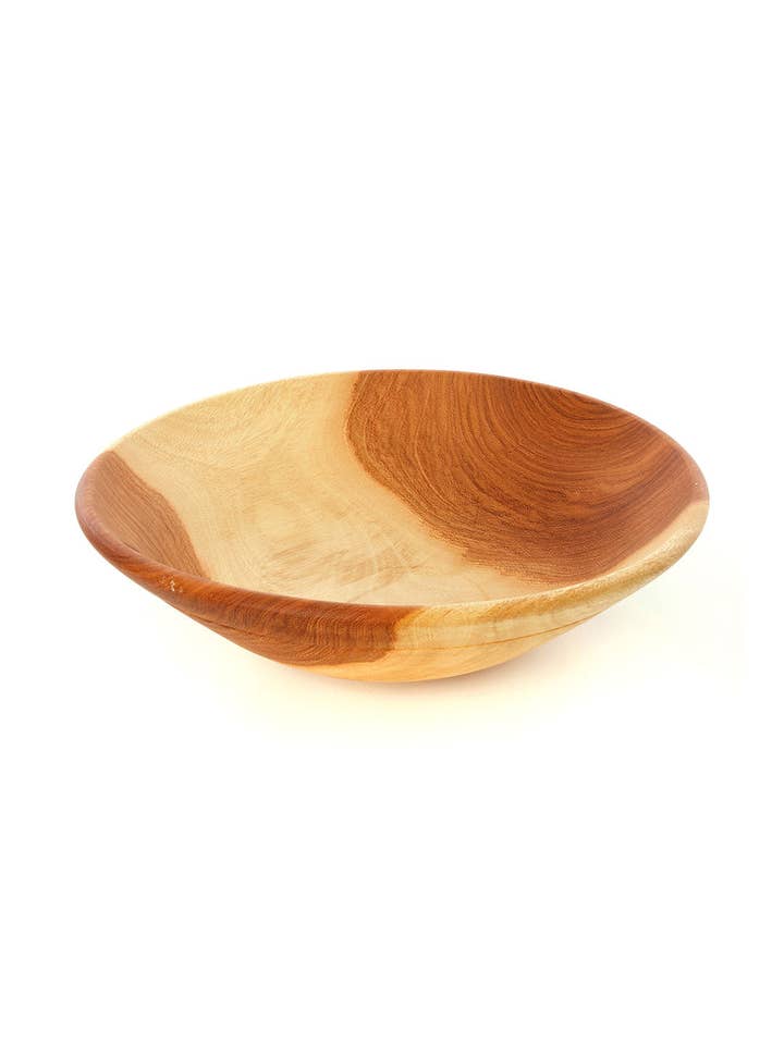 Saladier moyen en bois d'acajou du Zimbabwe pour la vente par Swahili | AFRICAN MODERN