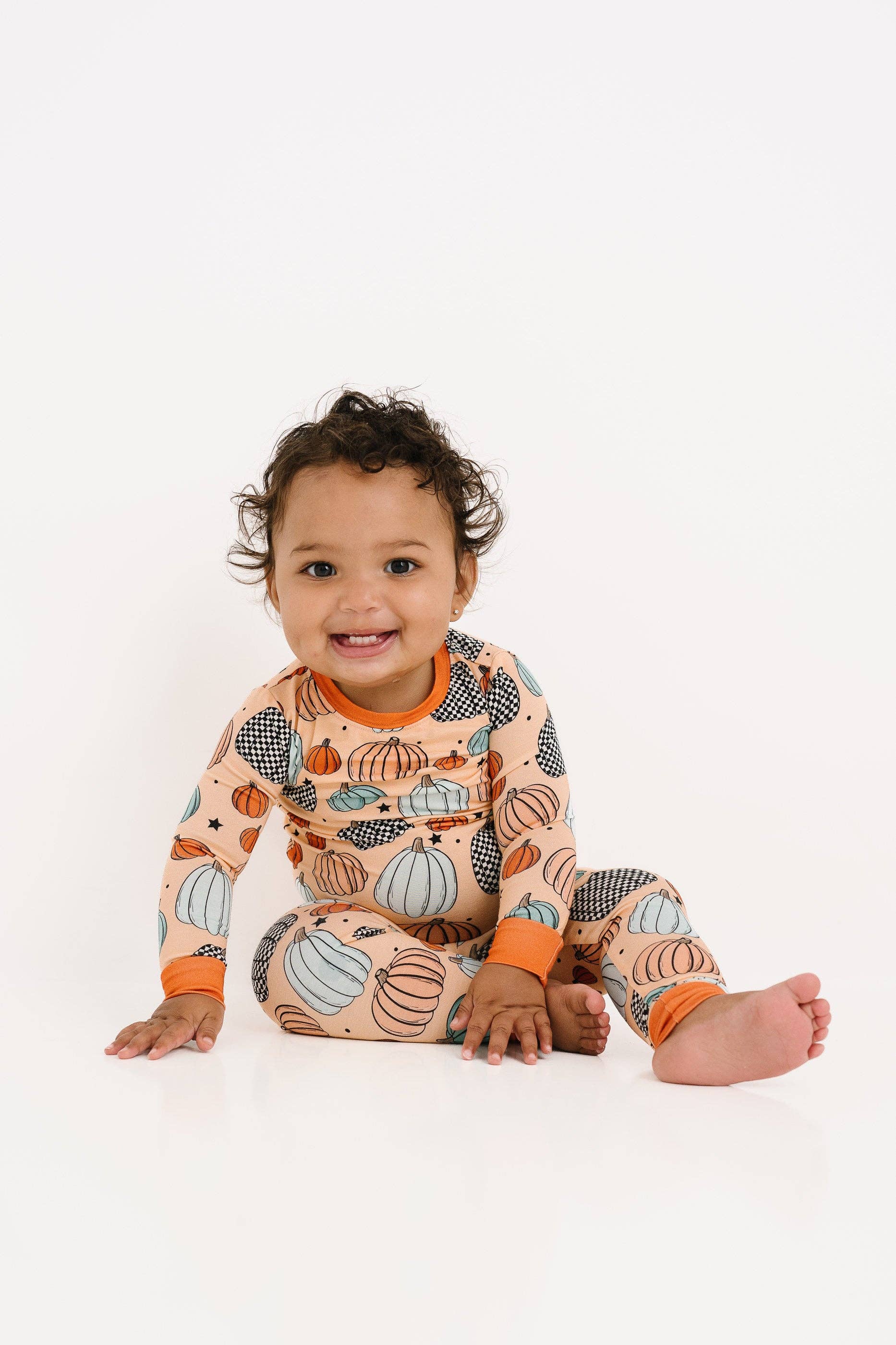Little One Shop - Wholesale Lounge Set - Kids - Falling For Pumpkins Bamboo Set7