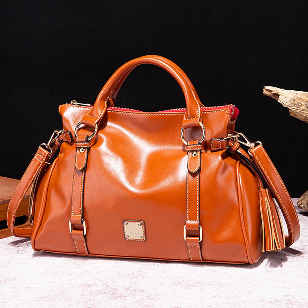 ACCITY - Wholesale Tote Bag - Women's - WOMEN LARGE CAPACITY TOTE BAG MESSENGER BAG_CWAB05651