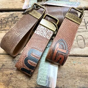 UPCYCLED, AUTHENTIC LV KEYCHAIN WALLET. NWT! GENUINE LEATHER