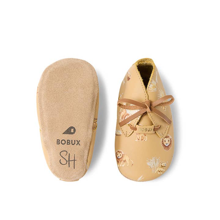 Snuggle Hunny - Wholesale Cot shoes – Baby - Roar Lace Up Shoes5