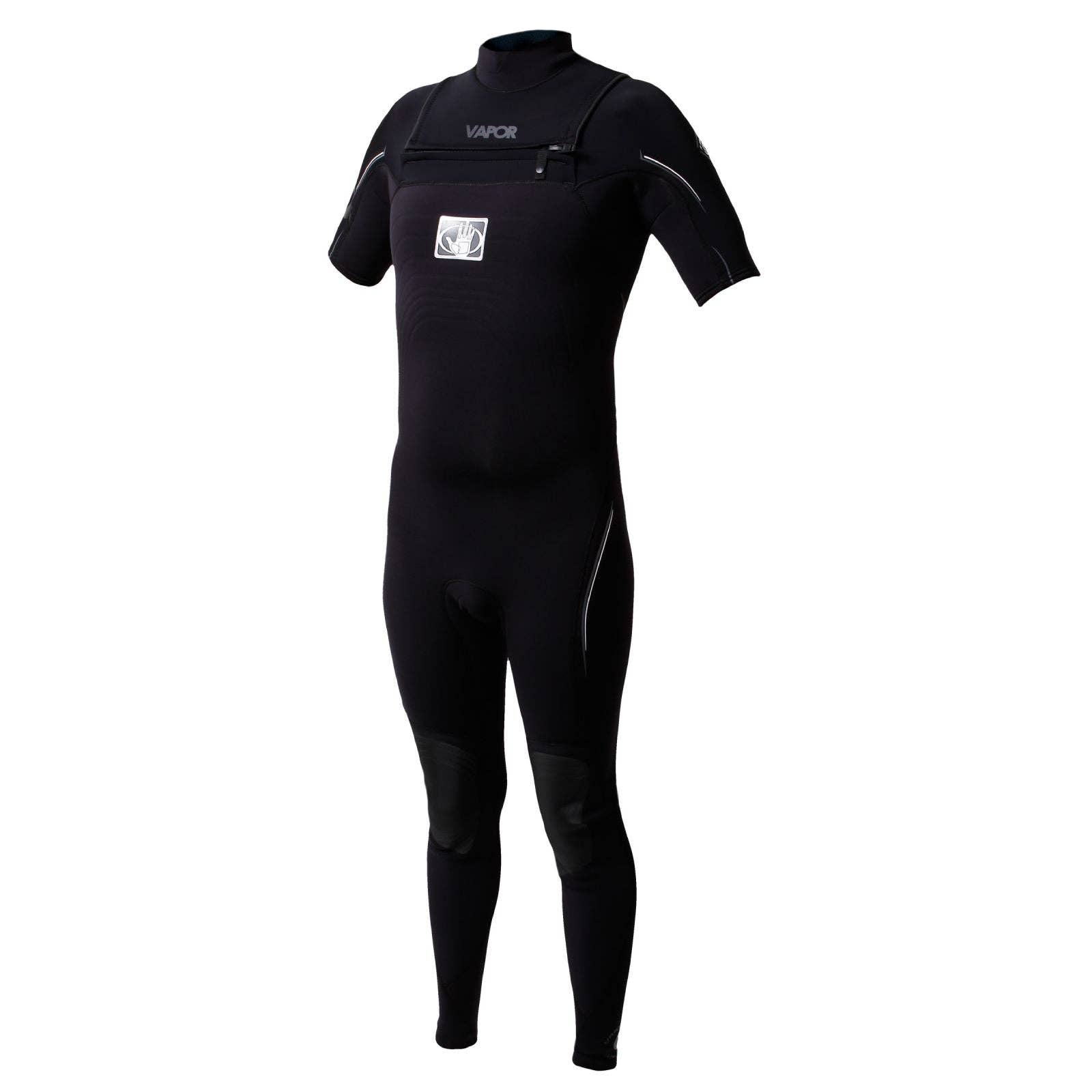 Sixale - Wholesale Rashguard - Men's - Body Glove Vapor Fullsuit, Short Sleeve Neoprene 2/2mm Wetsuit with Vapor Flex Exterior Thermofiber Interior for Surfing Swimming Diving - Black0