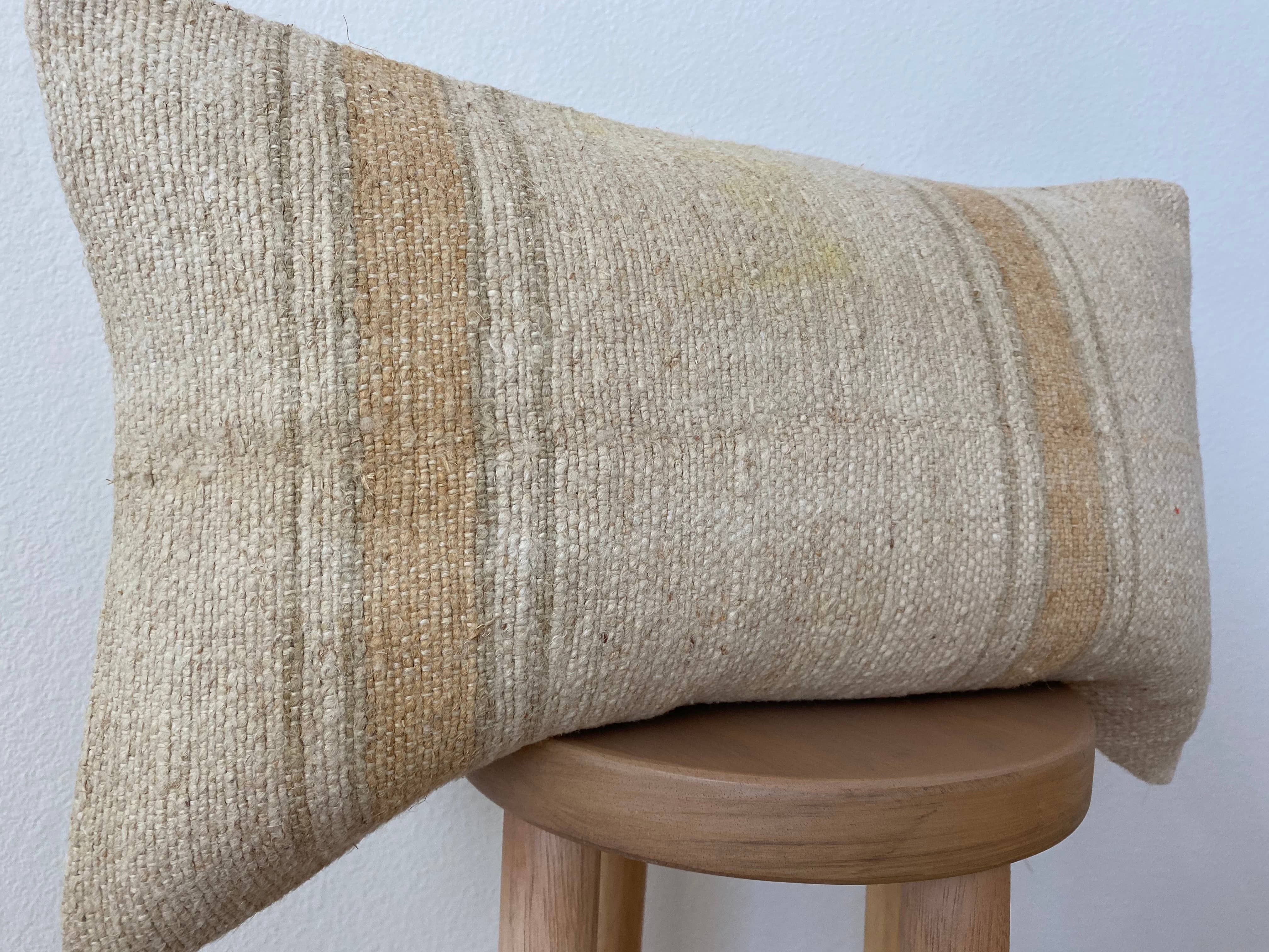 Eclectic Collective - Wholesale Throw Pillow Cover - Turkish Hemp Pillow Cover 12"x20"6