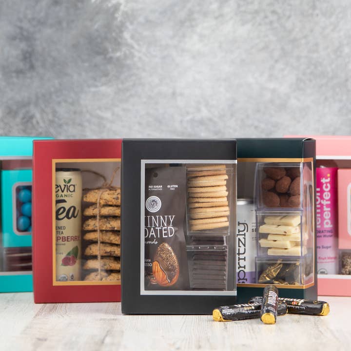 Hammont - Wholesale Gift Box - Decorative Bakery & Pastry Boxes With Window (6 Pack)16