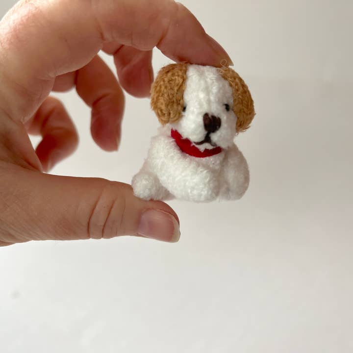 The Gifted Rat - Wholesale Stuffed/plush toy – Kids & baby - Miniature Plush PuppyDog for Dollhouse or Bag Keychain Charm5