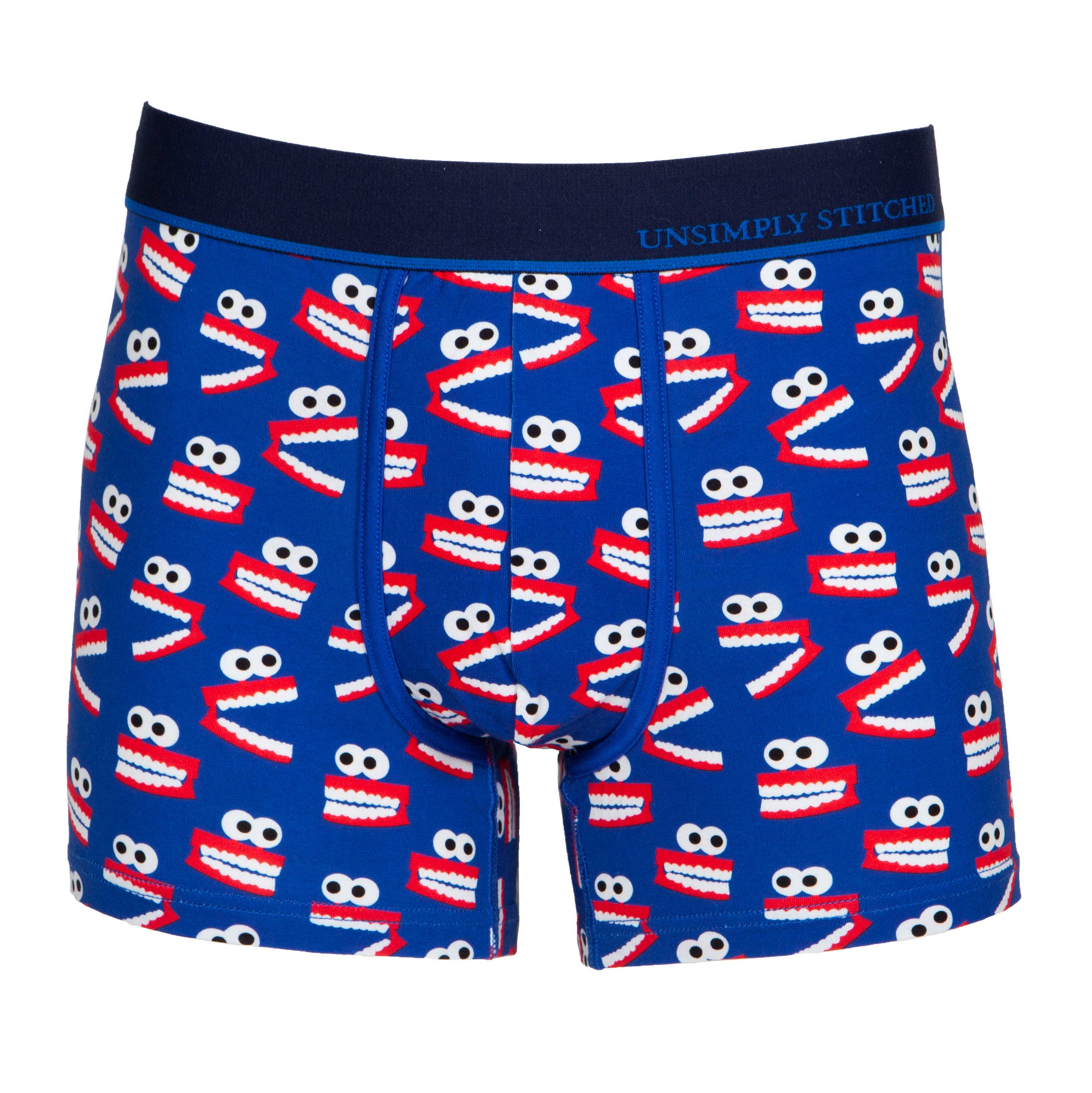 Unsimply Stitched - Wholesale Underwear - Men's - Chatting Teeth Boxer Trunk0