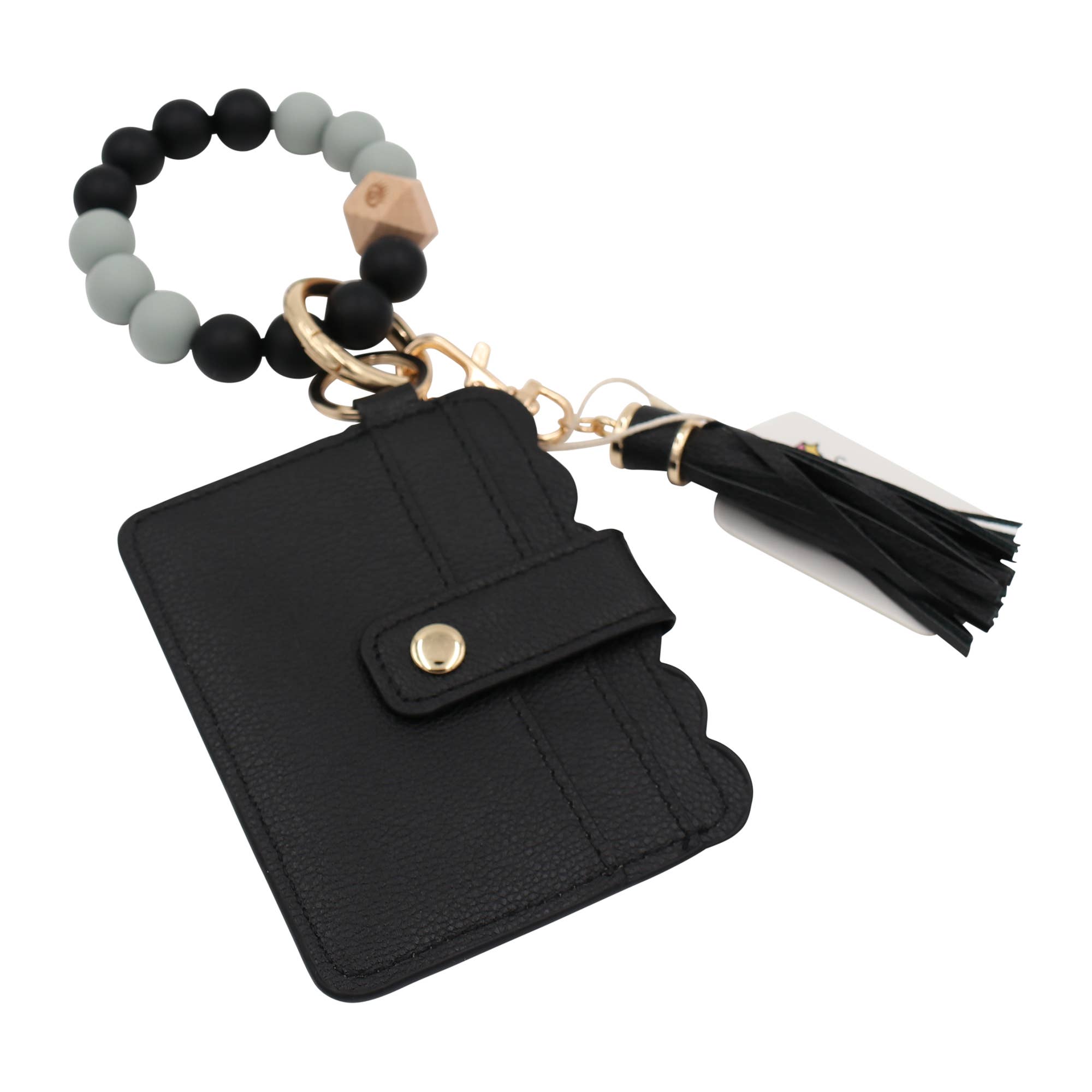 Sparkle Being – Engroshandel Armbånd – Silikone-Armbånd med Tegnebog og Nøglering - Sødt Kortetui15