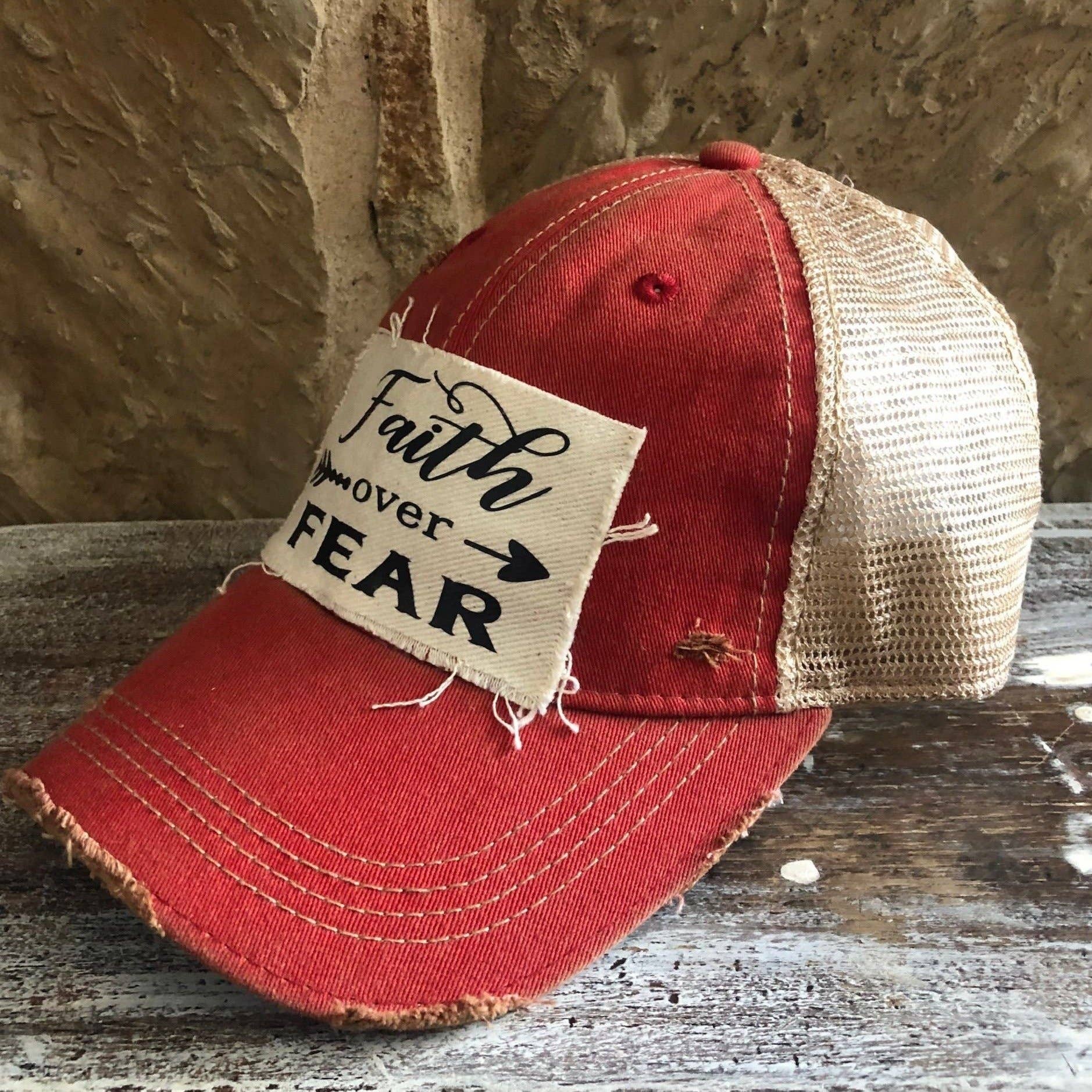 BohoGroove - Wholesale Baseball Cap - Women's - Faith Over Fear Hat2