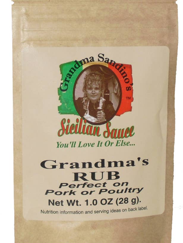 Grandma's Rub for wholesale by Grandma Sandino's