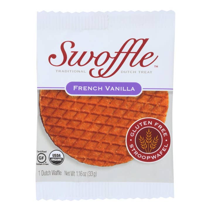 Everyday Supply Co - Wholesale Cookie - Swoffle French Vanilla Waffles - 16 Pack, 1.16 oz Each