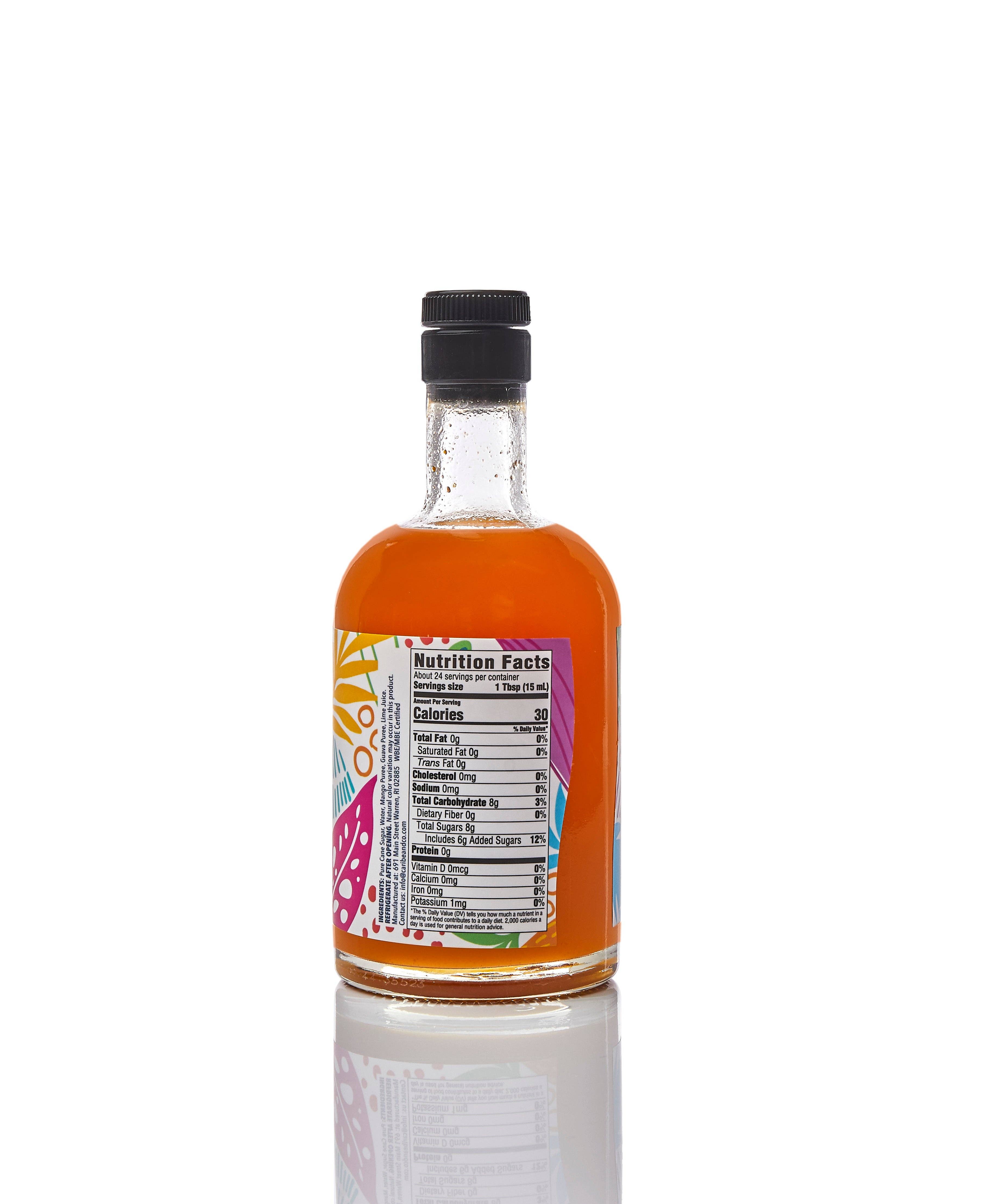 Caribe & Co. - Venta al por mayor Preparado/sirope para cóctel - Sirope Sabor Mango y Guayaba - TEMPORADA2