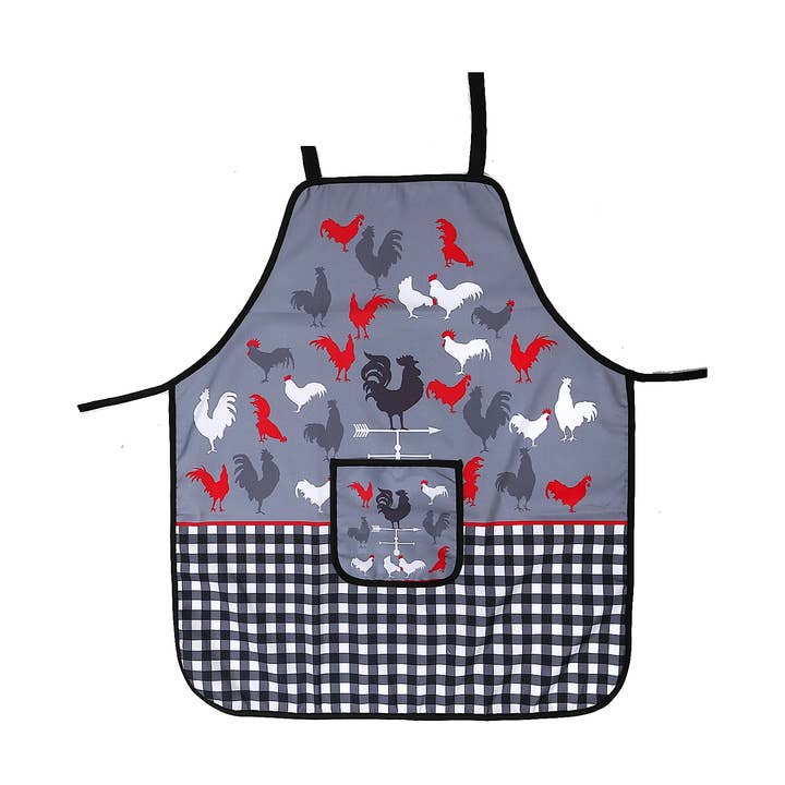 Schort met zak Farmhouse Rooster voor wholesale door IH Casa Decor