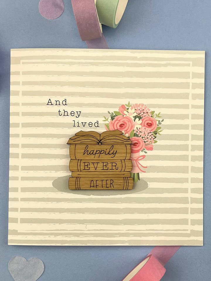 Happily Ever After trouwkaart voor wholesale door KDee Designs