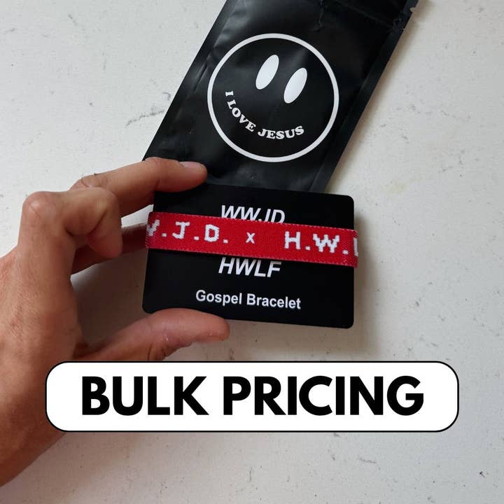 BRACCIALETTI DEL VANGELO IN VOLUME per la vendita all'ingrosso da parte di He Would Love First