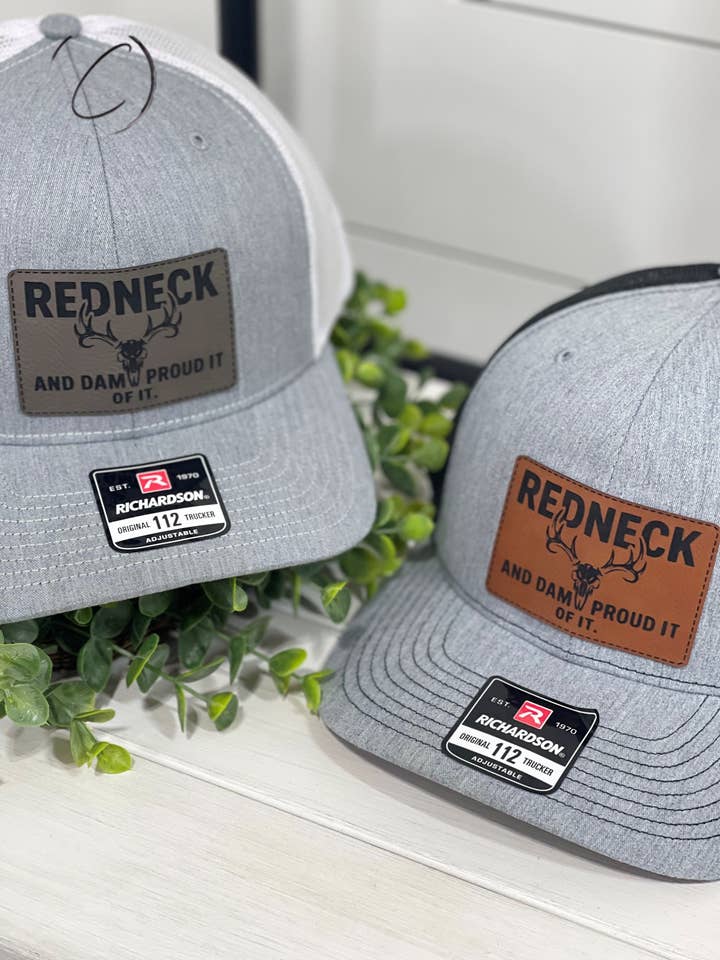 Adult Redneck & Proud Of It Patch Snapback Hat for wholesale by CMD Wholesale