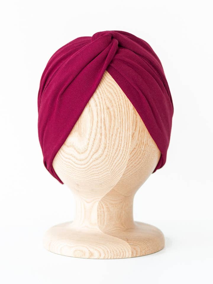 Organic Rosewood Turband Maxi for wholesale by Looks by Luks