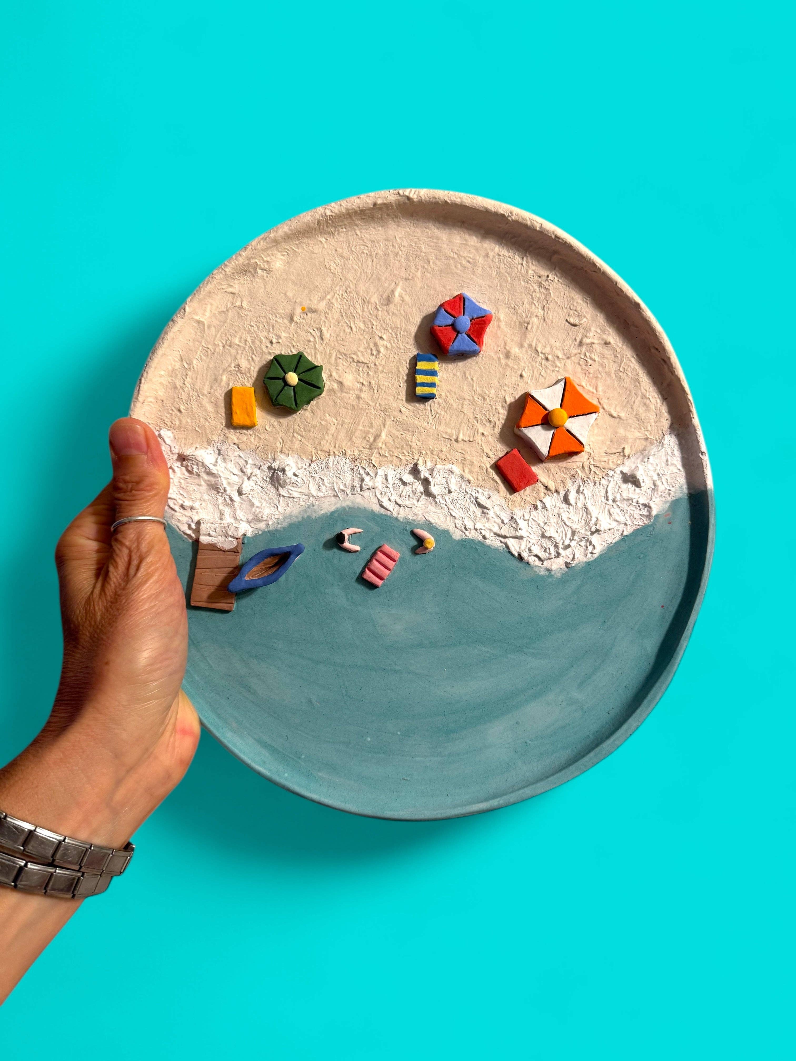 Thetis Art Studio - Wholesale Jewelry Dish - Piatto vita da spiaggia1