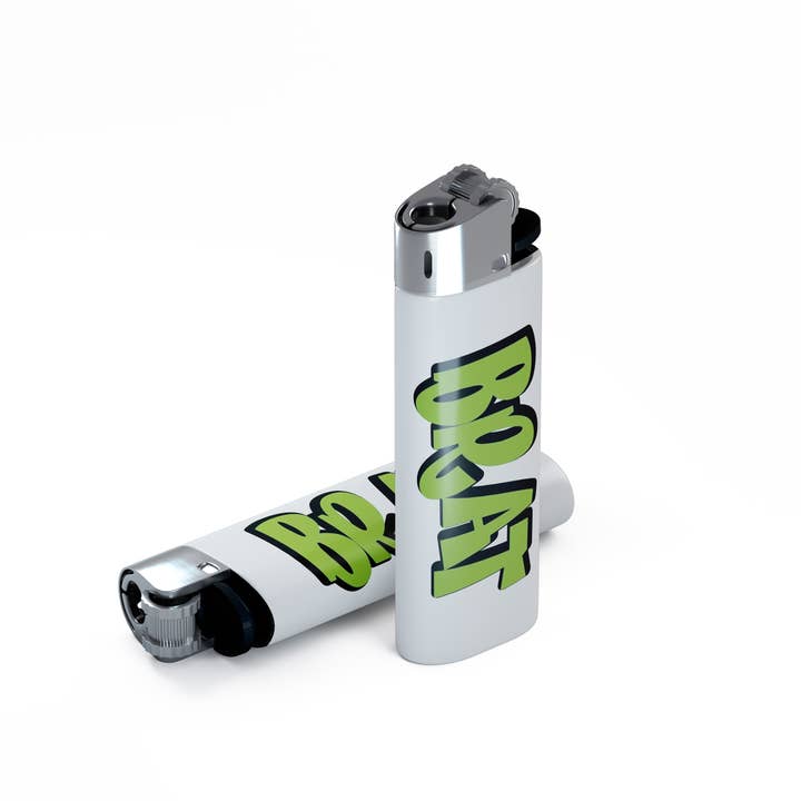 jeganmones - Wholesale Lighter - Charli XCX Brat Bratz Font Lighter