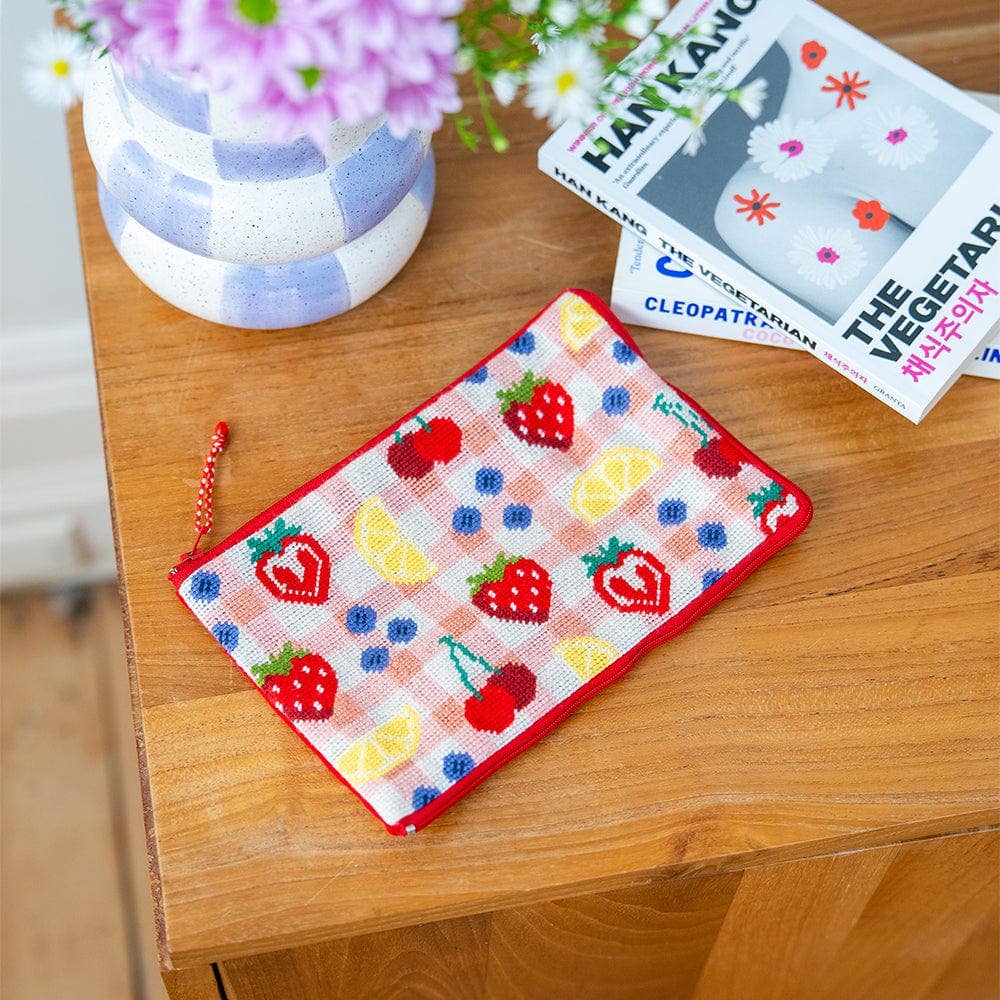 Craft Club - Vendita all'ingrosso Attrezzatura per ricamo/punto croce - FRUTTA MERCATO - Kit Astuccio Ricamo a Punto Croce12