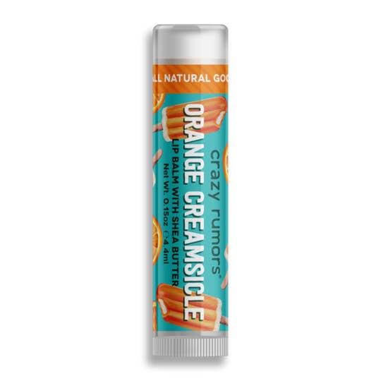 Orange Creamsicle Lip Balm for wholesale by Crazy Rumors UK