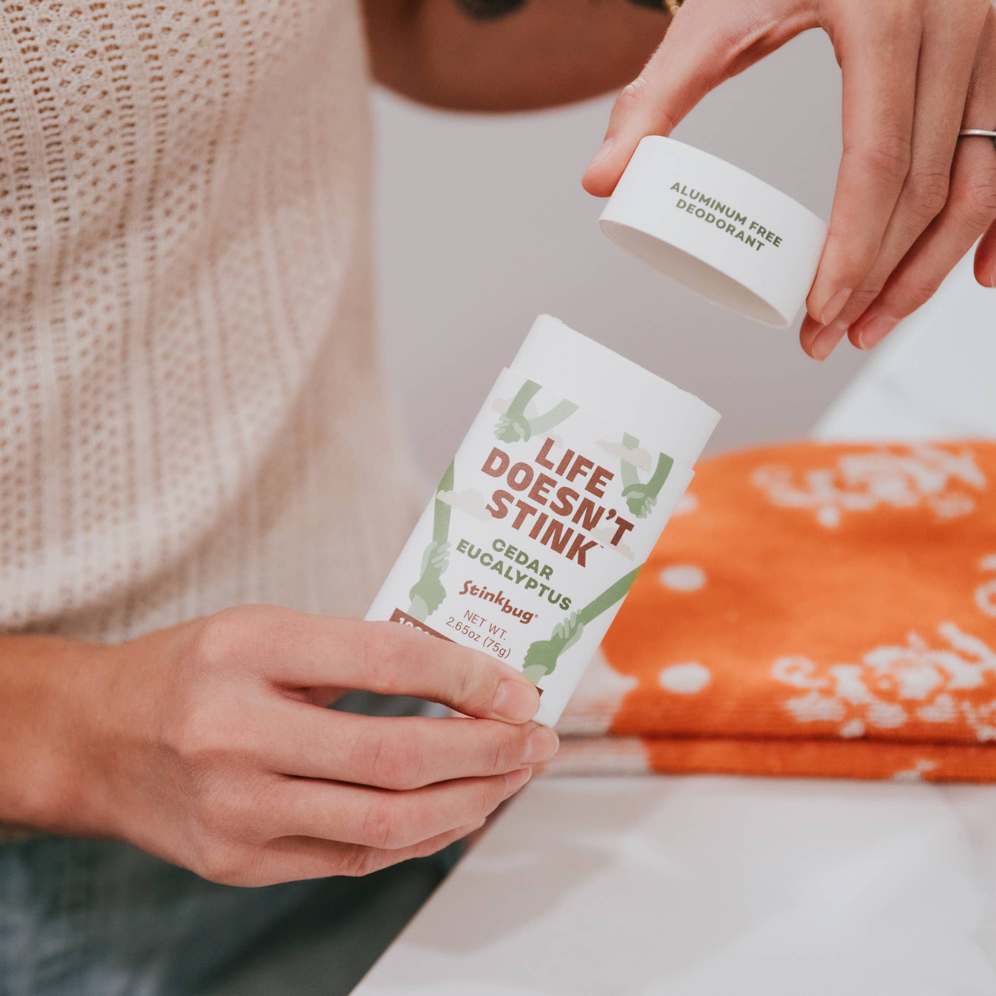 Stinkbug Naturals – Engroshandel Deodorant - Unisex – Cedar Eucalyptus Plastfri Deodorant2