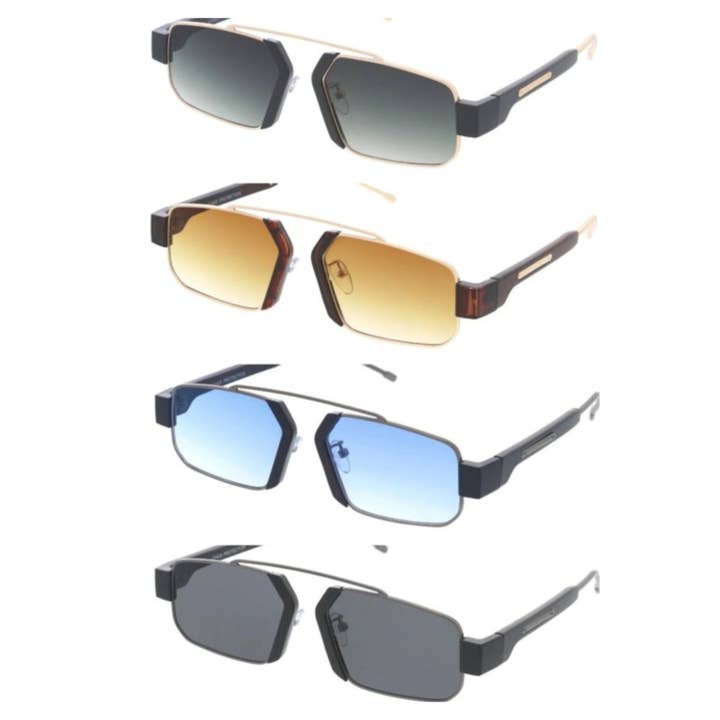 5225 Unisex Combo Medium Geometrical Aviator Frame
for wholesale by BLUELINE TRADING