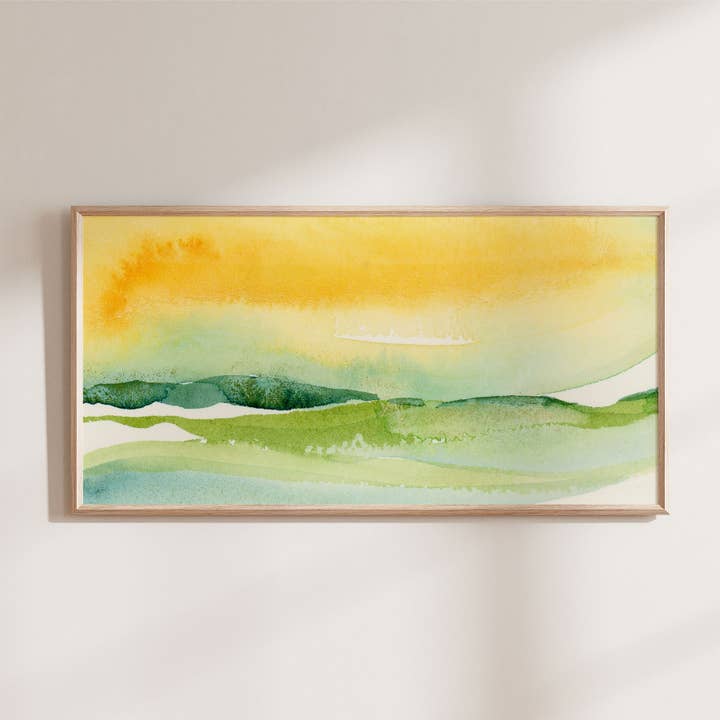 Bright Morning — Impression d'art revigorante pour la vente par Amber DeCicco Art