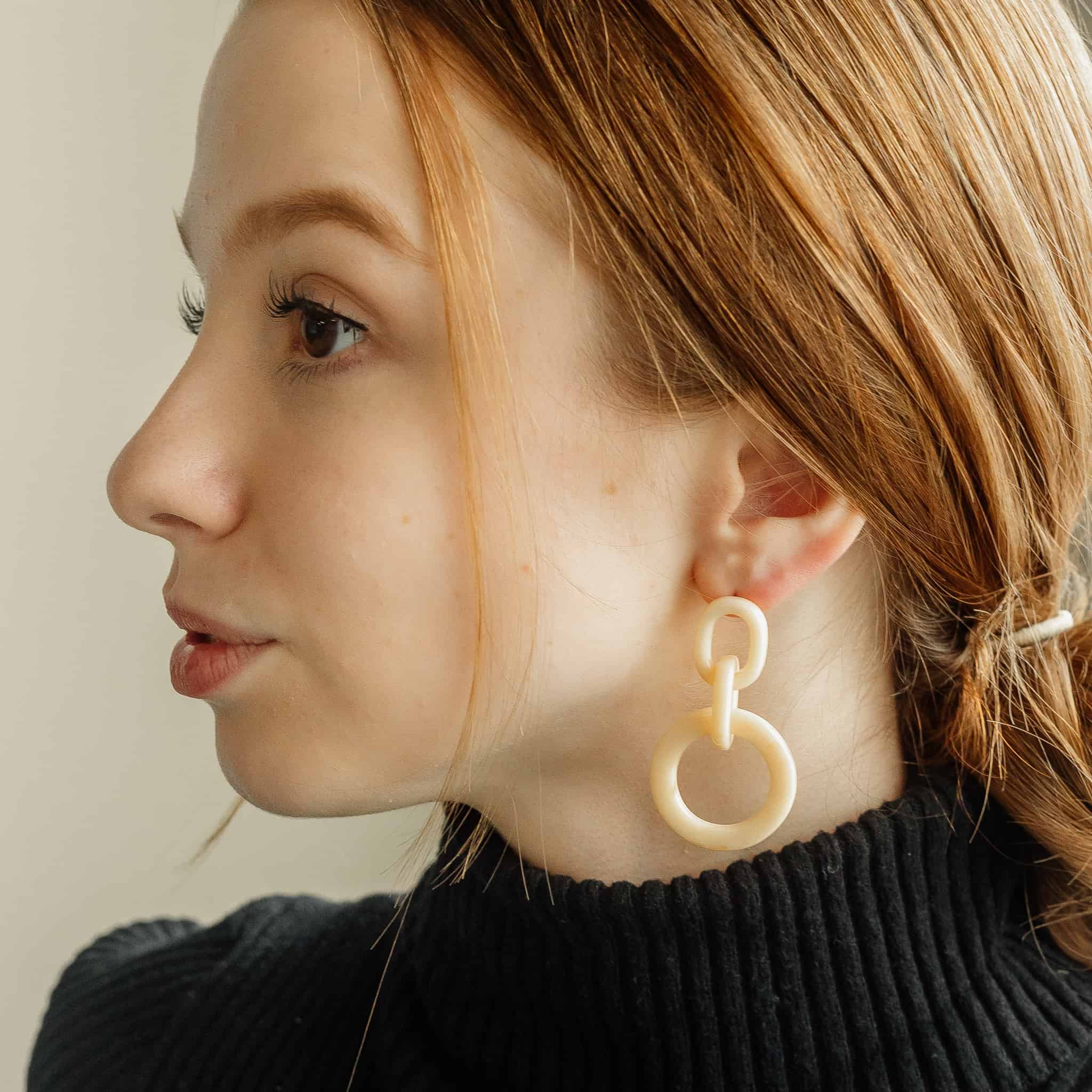 Sela Designs - Wholesale Dangle Earrings - Ivory Hali Earrings1
