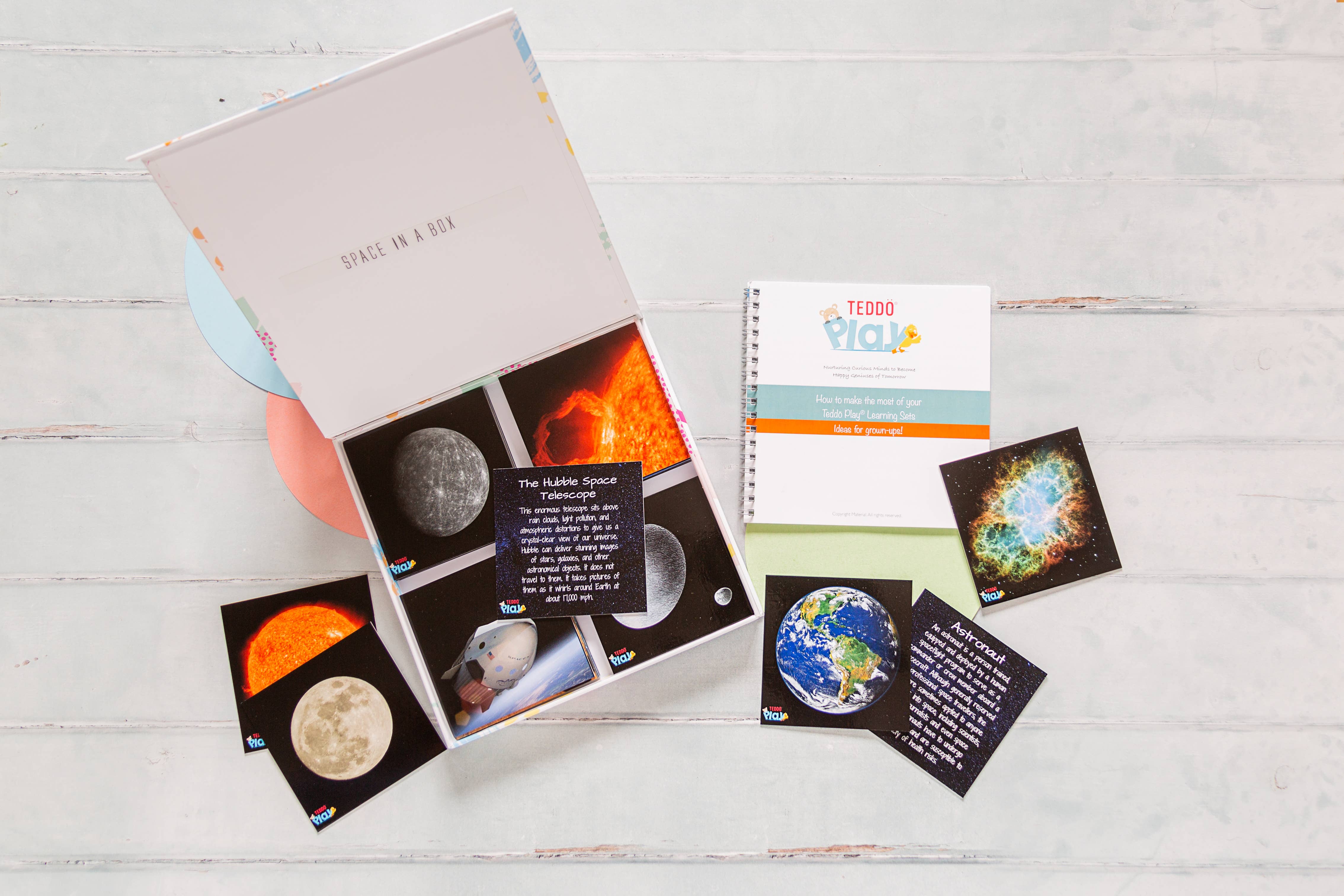 Teddo Play – Großhandel Lernkarten – Kind & Baby – Space Facts Pädagogische Geschenke Wissenschaft Reisen Spiele +Werbegeschenke1