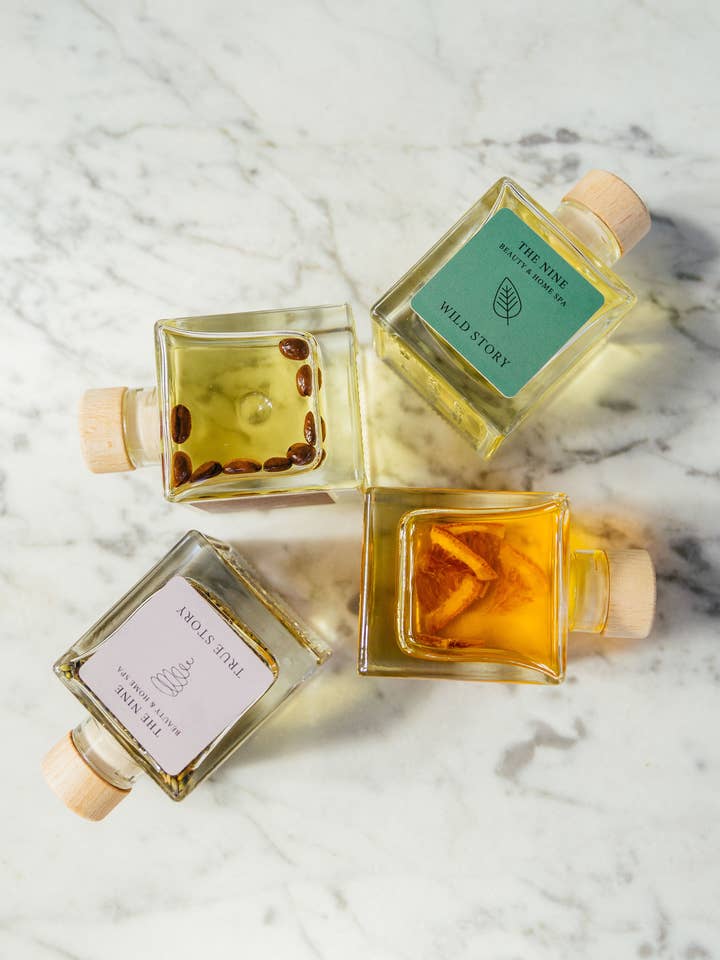 RHABARBER Vibe Raumduft - Klarglas für den Großhandel von THE NINE SPACE