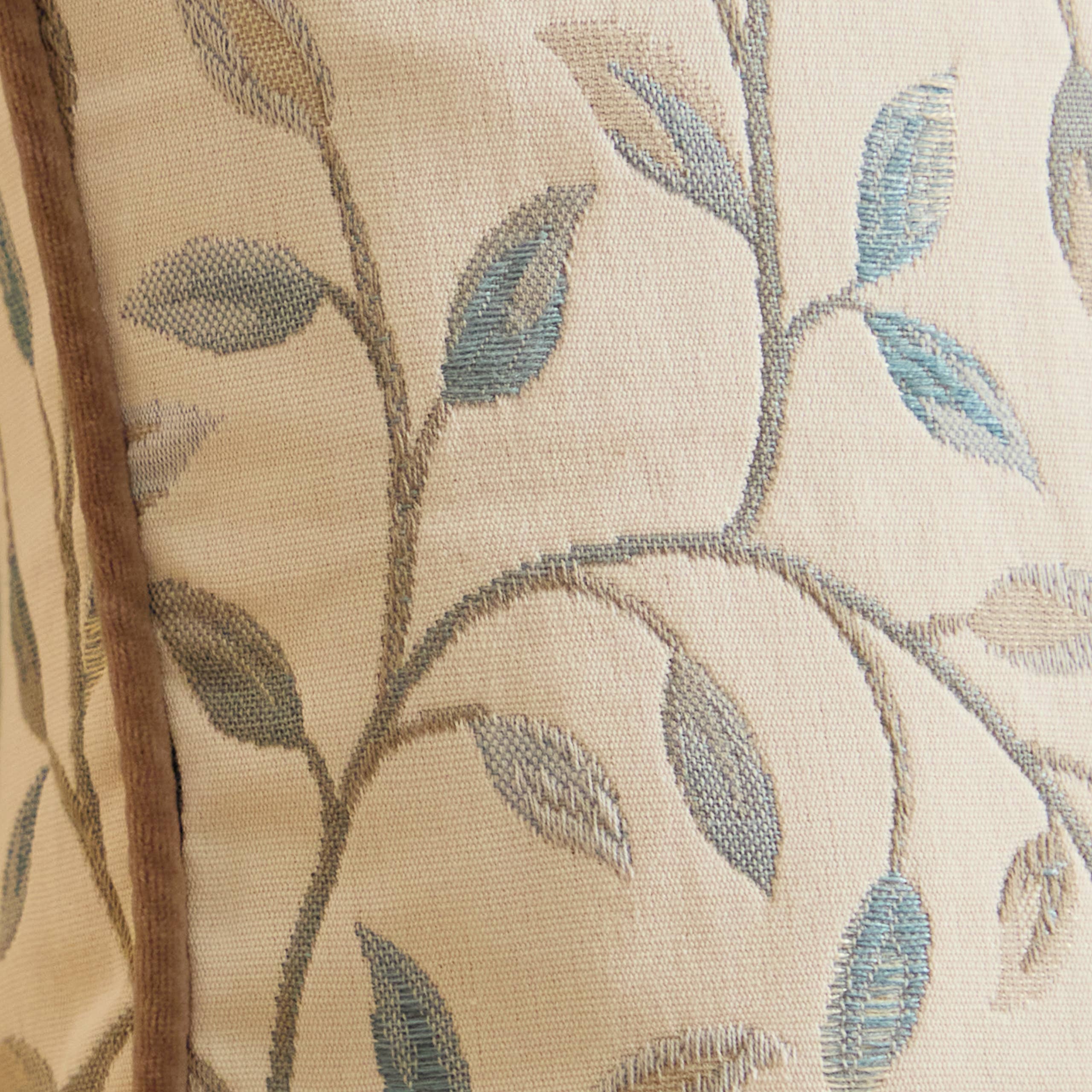 Cervino Woven Jaquard Cushion Duck Egg for wholesale on Faire4