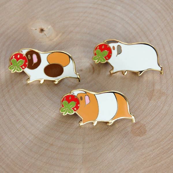 Floral Frolic - Vente Épinglettes/boutons - Épingle de stolon de fraise (himalayenne)1