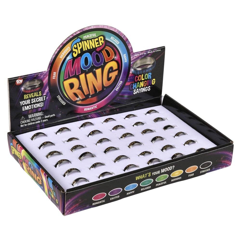 La Luna Bella - Toys - Vente Jouet classique – enfant - Bague d'humeur avec dictons - Jouets LLB4