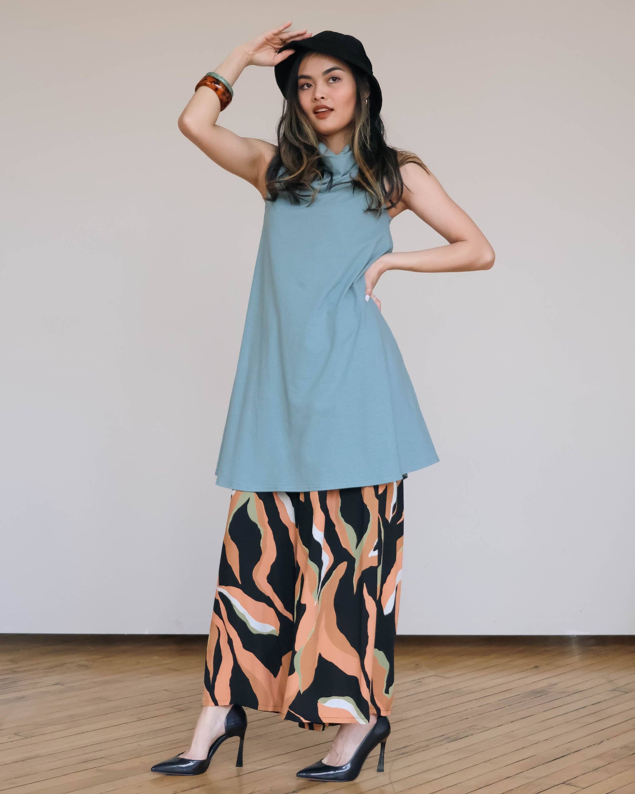 Wulfka - Wholesale Dress - Women's - Wendy Cowl Dress7