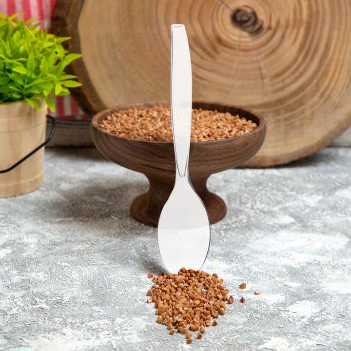 Smarty had a Party - Wholesale Disposable Spoon - Clear Disposable Plastic Serving Spoons - 5 pcs8