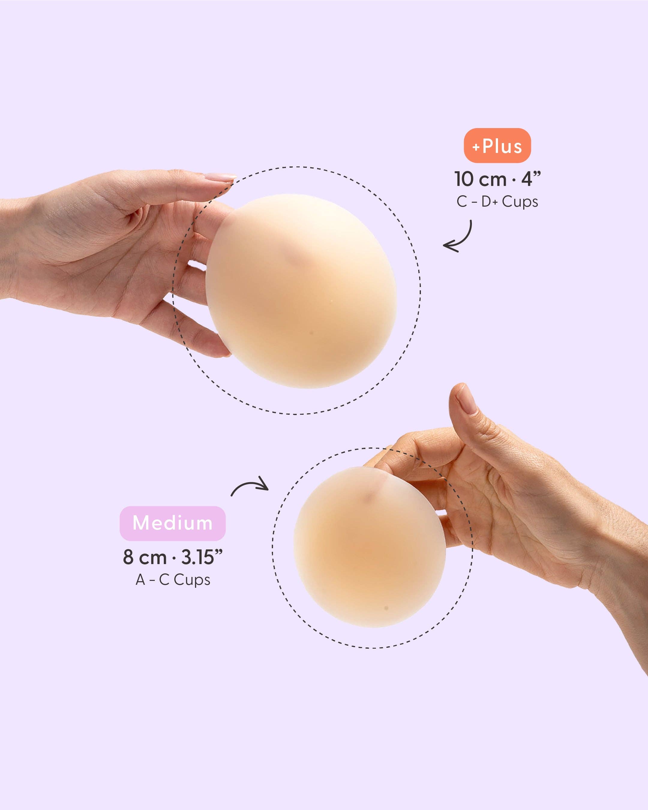 Nipskin Stickwear – Engroshandel Brystvortepads - Dame – Genanvendelige silikone brystvorteovertræk - Nipskin19