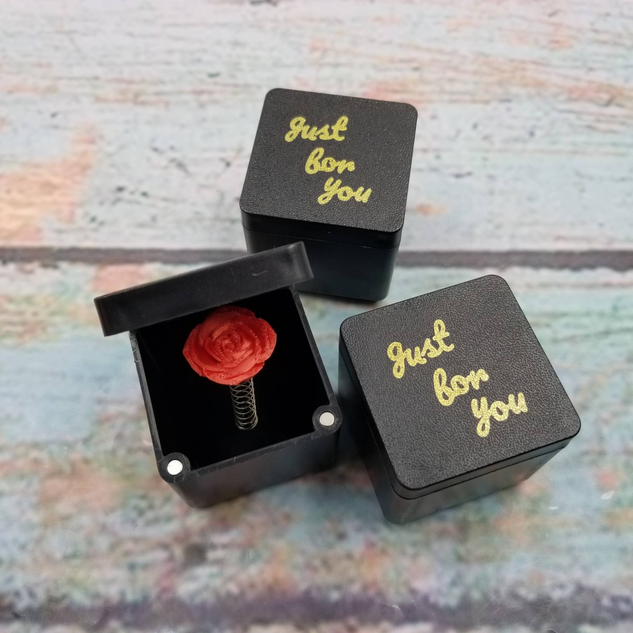 MIAS SHOP - Wholesale Gag Gift/Novelty Gift - Valentine Middle Finger Gift Box Scarysurprise Trick Toy2