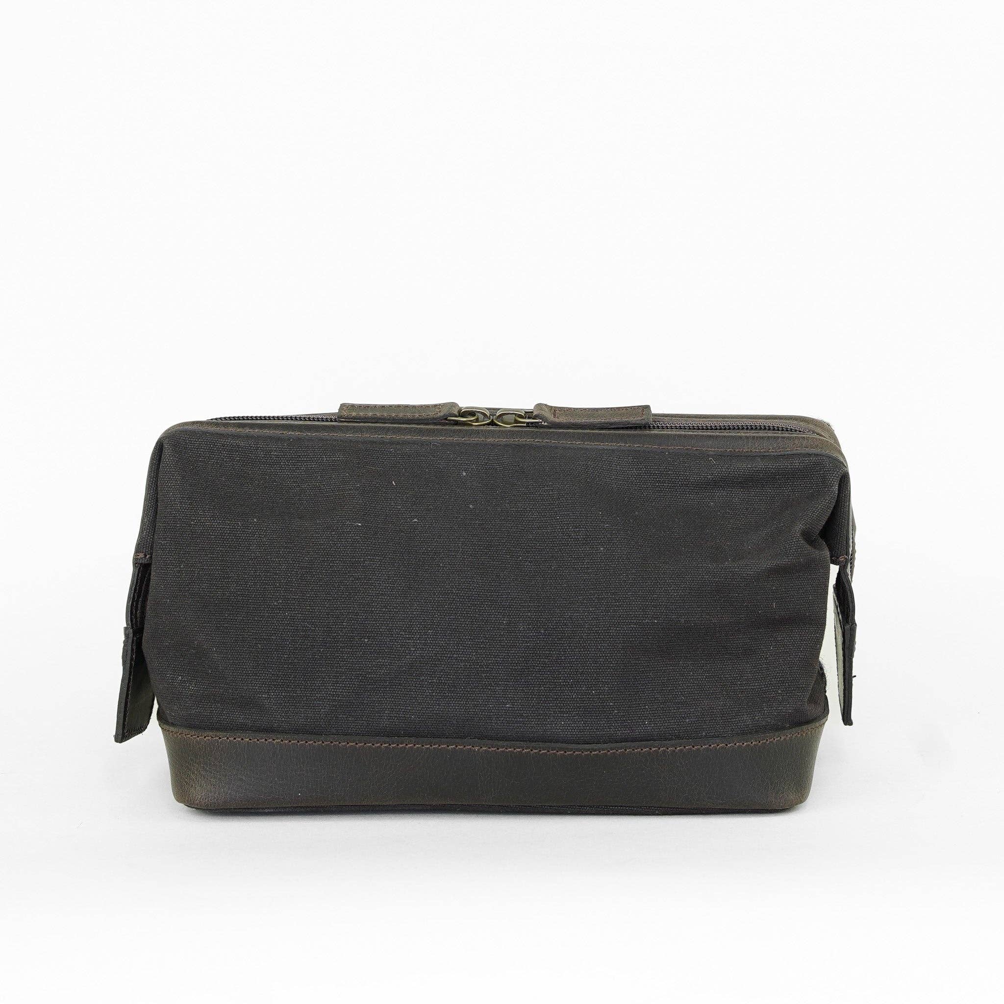 Sophos – wholesale Toiletry bag – Unisex – Brown Harris Tweed Gladstone Washbag2