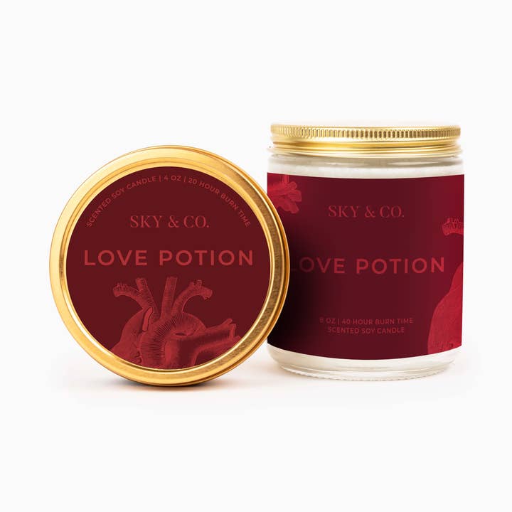 Love Potion - Soy Candle for wholesale by Sky and Company
