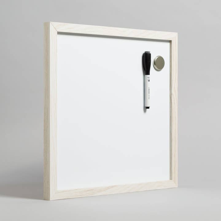 U Brands - Wholesale Whiteboard/Dry-Erase Board - Rustic Wood Dry Erase Board, 14" x 14"2