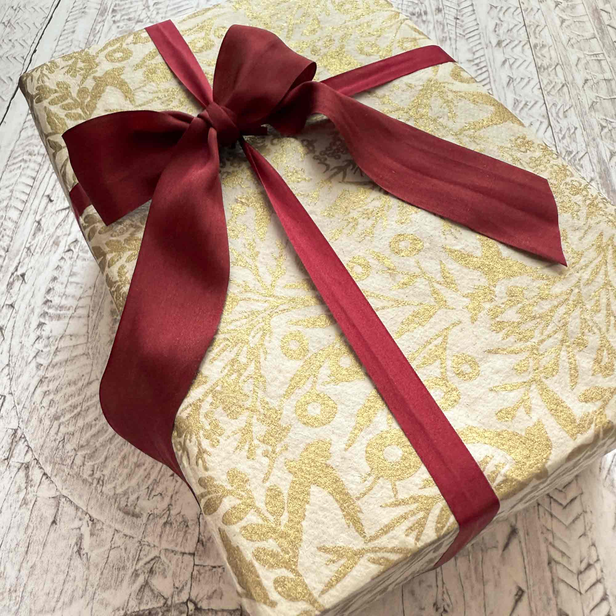The Natural Paper Company - Wholesale Flat wrap - Lokta Wrapping Paper - Harvest | Eco Friendly Gift Wrap2