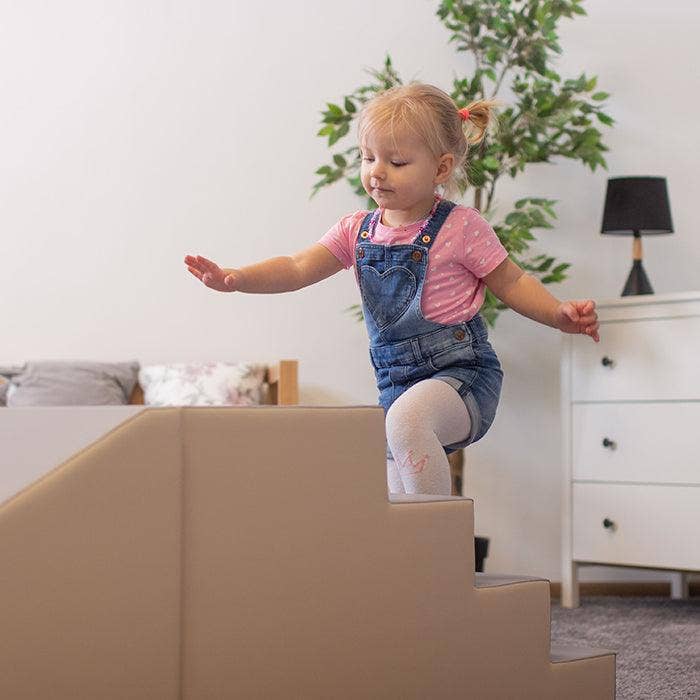 IGLU SOFT PLAY LTD - Wholesale Sporting Game - Kids & Baby - Soft Play Step and Slide Set - Mega Fun Slider