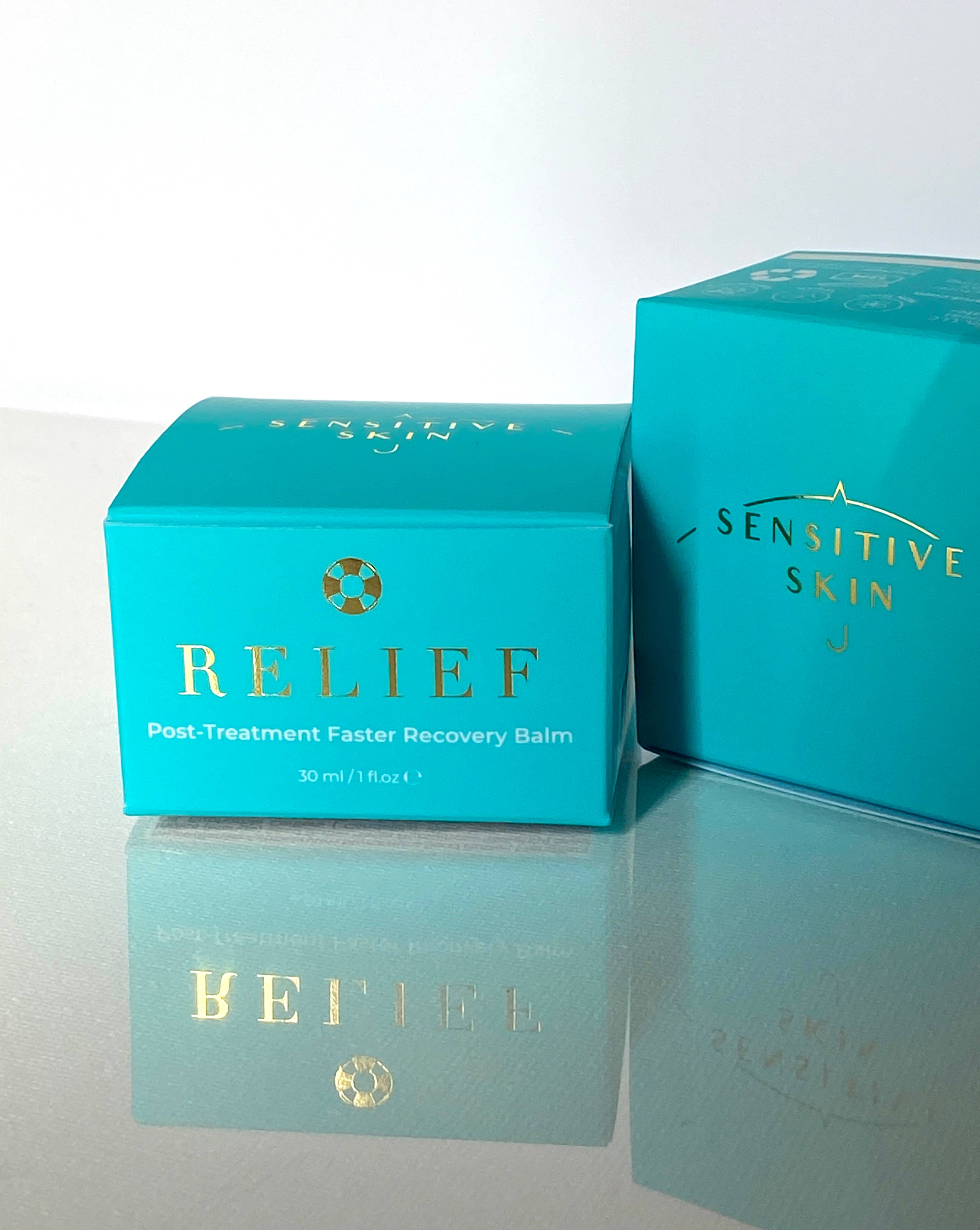 SENSITIVE SKIN Brand - Wholesale Facial Moisturizer - RELIEF, Post-Treatment Faster Recovery Balm, 30 ml8