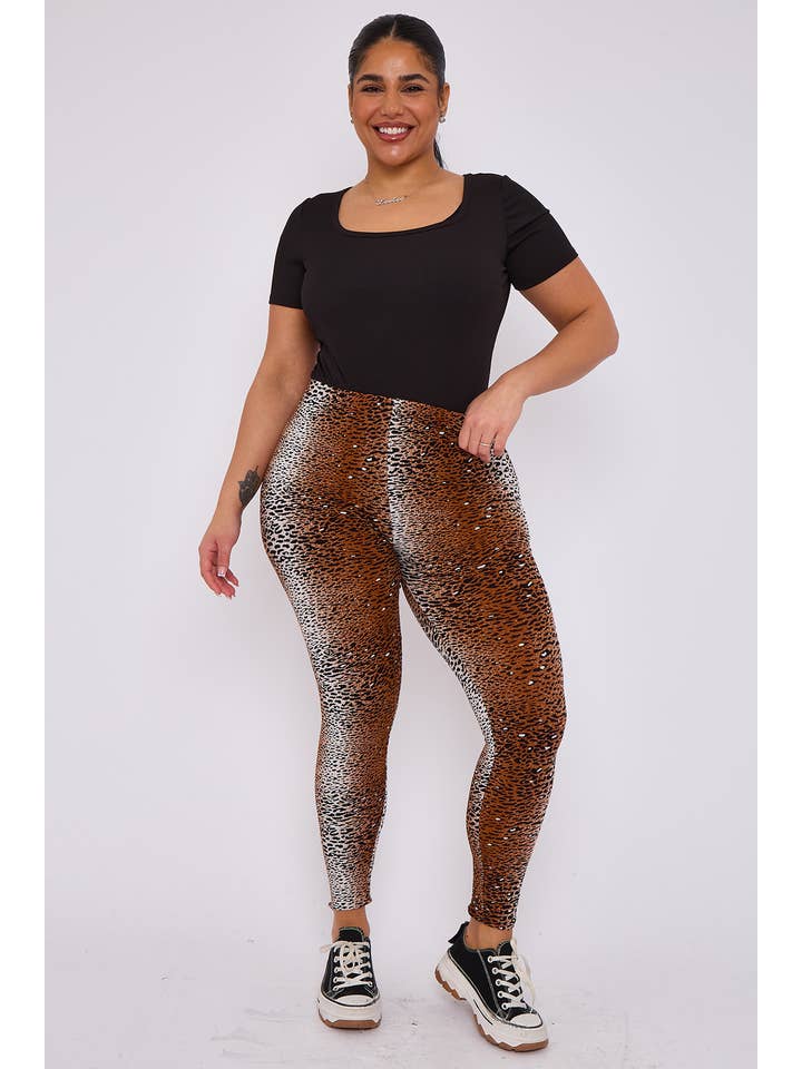 Superbia – wholesale Fashion leggings – Women's – Superbia Super Soft Leggings High Waist (Large Size 14-22)48
