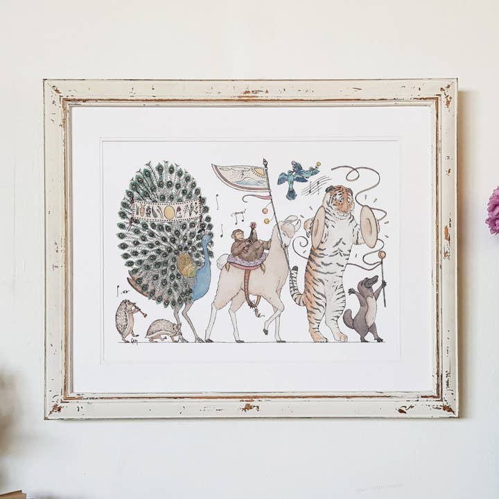 Parata Estiva - Stampa d'Arte A3 per la vendita all'ingrosso da parte di Erlenmeyer Art