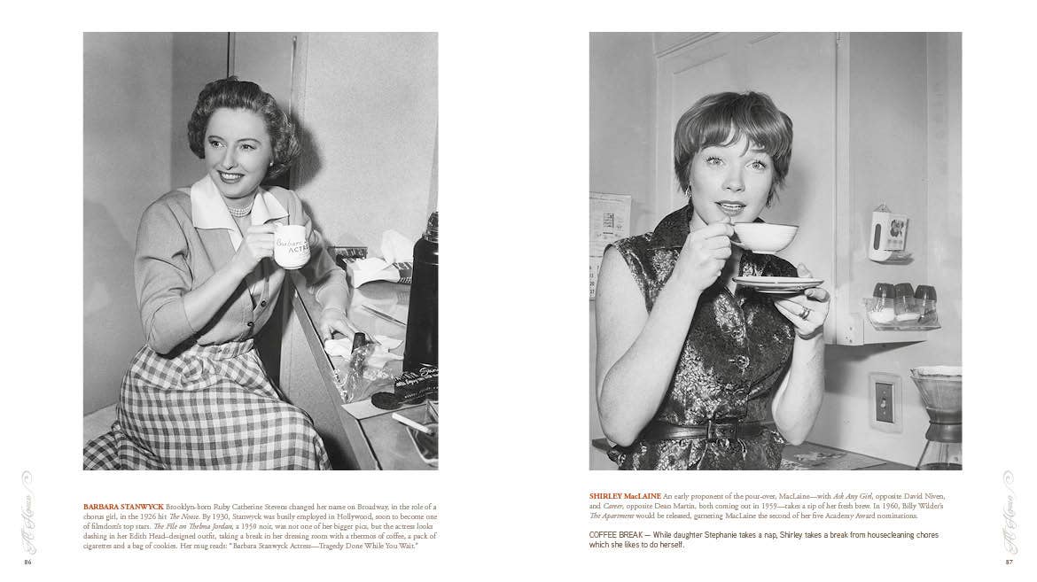 Schiffer Publishing - Wholesale Display Book - Hollywood Café: Coffee with the Stars4