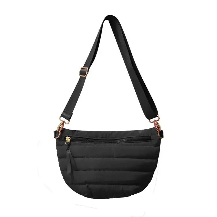 Babs + Birdie – wholesale Midjeväska - Dam – The Blake | Crescent Puffer Sling Bag | 14 färger 11