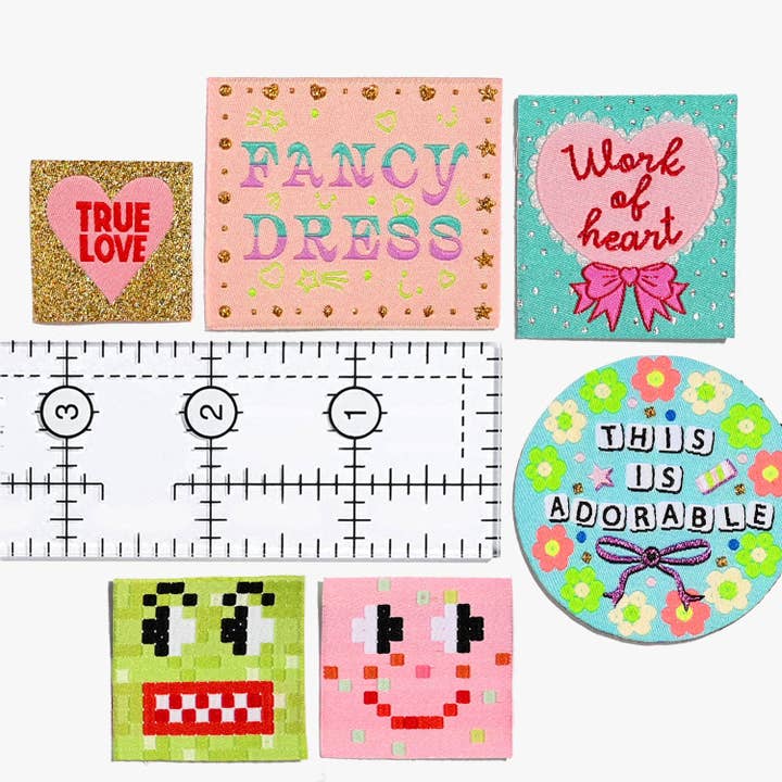 Kylie and The Machine - Wholesale Craft Supplies - WEARABLE ART | Rachel Burke x KATM Collaboration Sew-in Labels | Single Box8