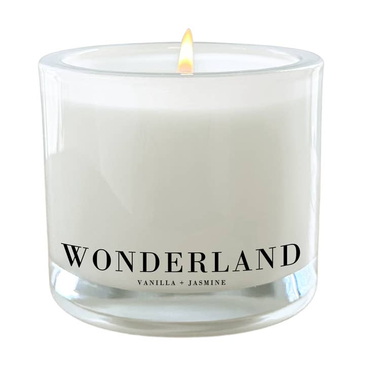 WONDERLAND | Vanilla + Jasmine Candle | Signature Collection for wholesale by Porter Lane Home